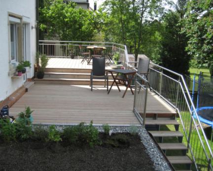 Anbau Terasse und Carport