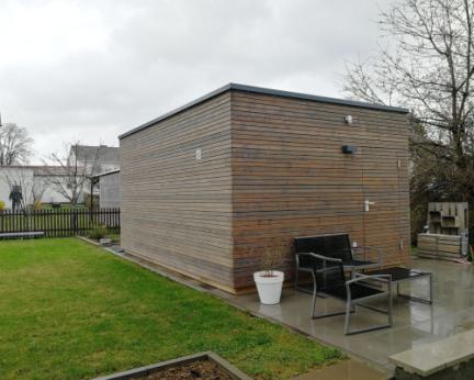 Künstle Holzbau Saunahaus