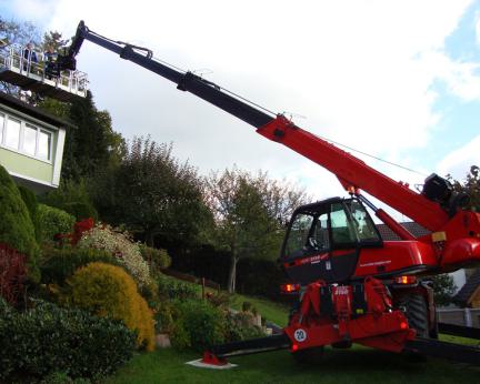 Künstle Holzbau Arbeitskranverleih